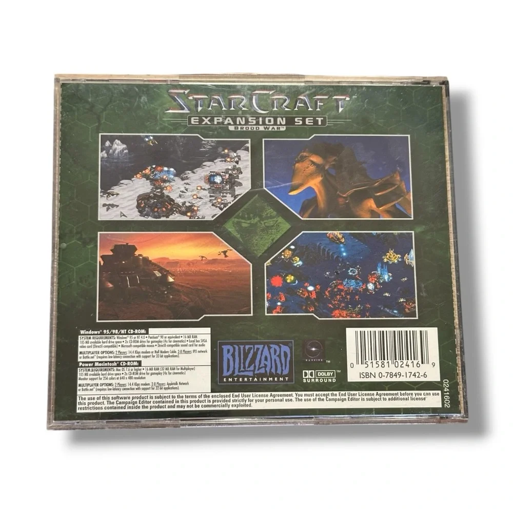 StarCraft: Brood War Expansion Set PC Game